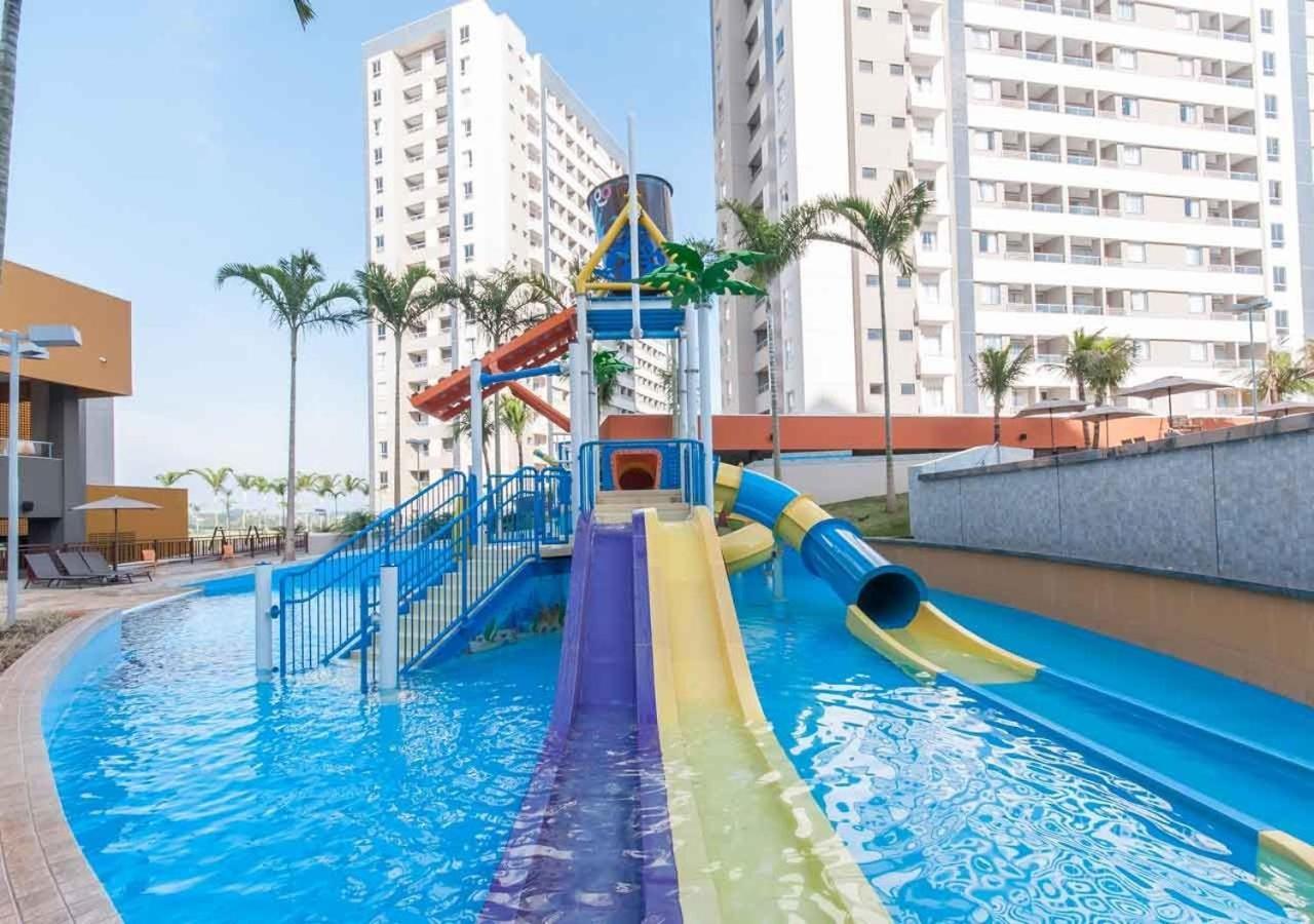 Apartamento Confortável com muita diversão em Olímpia Exterior foto